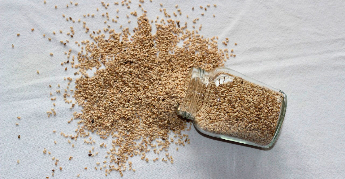 Jar of seeds